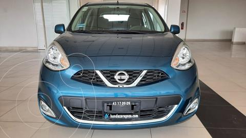 foto Nissan March Advance usado (2017) color Azul Acero precio $157,610