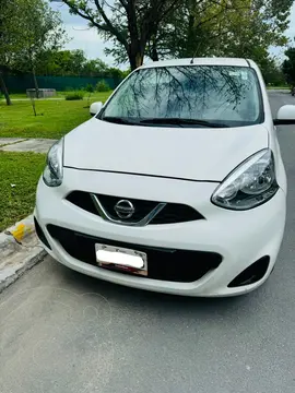 Nissan March Sense  Aut usado (2014) color Blanco precio $135,000