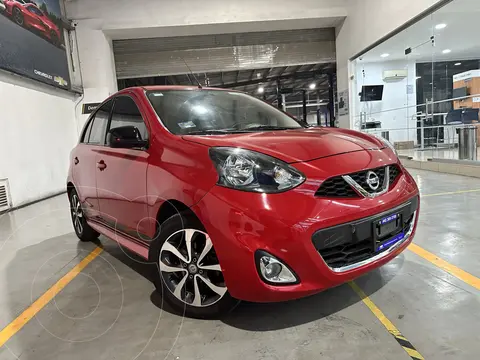 Nissan March SR usado (2018) color Rojo financiado en mensualidades(enganche $68,196 mensualidades desde $5,930)