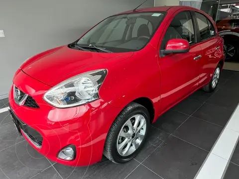 Nissan March Advance usado (2016) color Rojo precio $180,000