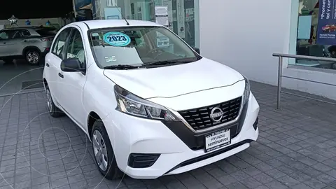 Nissan March Sense Aut usado (2023) color Blanco precio $209,900