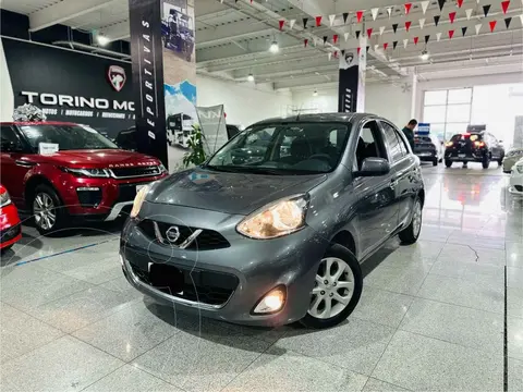 Nissan March Advance Aut usado (2018) color Gris financiado en mensualidades(enganche $59,405 mensualidades desde $4,545)