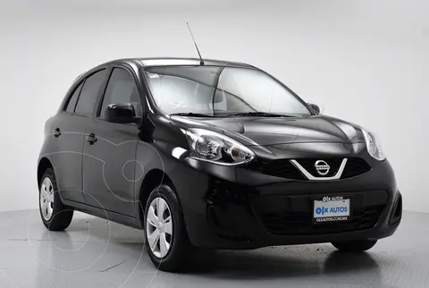 Nissan March Sense usado (2020) color Negro financiado en mensualidades(enganche $45,200 mensualidades desde $3,556)