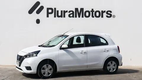 Nissan March Sense Aut usado (2021) color Blanco financiado en mensualidades(enganche $52,580 mensualidades desde $4,480)