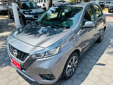 Nissan March Exclusive Aut usado (2023) color Gris precio $263,000
