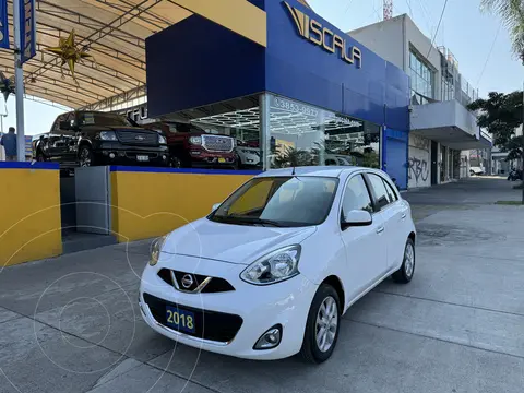 Nissan March Advance Aut usado (2018) color Blanco precio $199,800