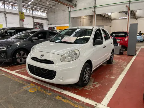 Nissan March Active usado (2016) color Blanco financiado en mensualidades(enganche $53,000 mensualidades desde $4,300)