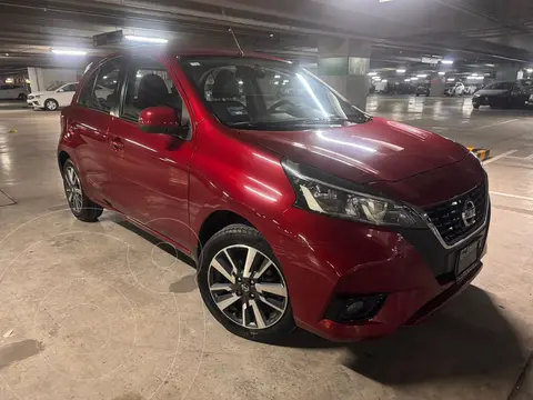 Nissan March Exclusive usado (2021) color Rojo precio $245,000