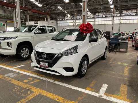 Nissan March Advance usado (2022) color Blanco financiado en mensualidades(enganche $53,000 mensualidades desde $5,500)