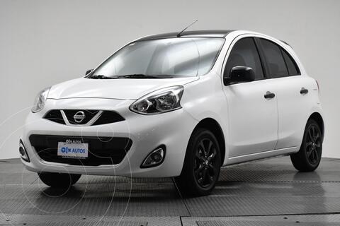 Nissan March Exclusive Aut usado (2020) color Blanco precio $245,000