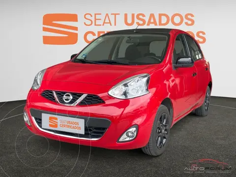 Nissan March Exclusive Aut usado (2020) color Rojo financiado en mensualidades(enganche $64,750 mensualidades desde $4,775)
