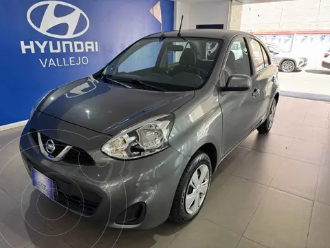 Nissan March Sense  Aut usado (2019) color Gris financiado en mensualidades(enganche $48,106 mensualidades desde $4,187)