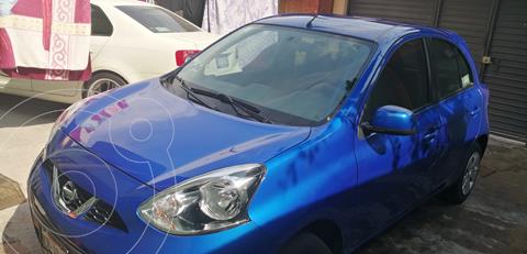 Nissan March Advance Aut usado (2018) color Azul Electrico precio $130,000