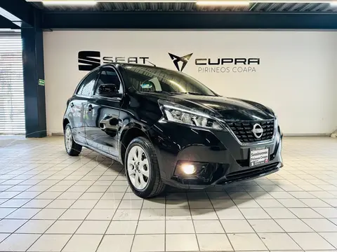 Nissan March Advance usado (2022) color Negro financiado en mensualidades(enganche $54,000 mensualidades desde $6,503)