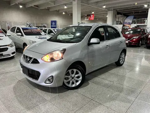 Nissan March Advance usado (2020) color Plata financiado en mensualidades(enganche $65,128 mensualidades desde $4,982)