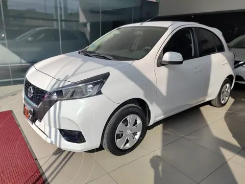 Nissan March Sense usado (2021) color Blanco financiado en mensualidades(enganche $65,400 mensualidades desde $5,001)