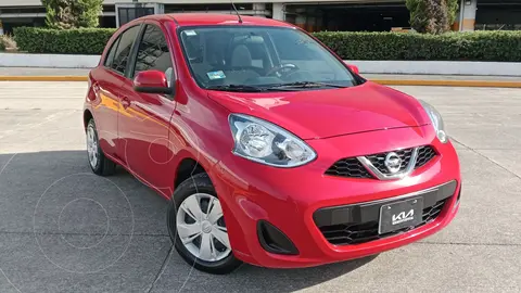 Nissan March Sense usado (2018) color Rojo precio $169,800