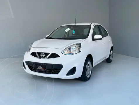 Nissan March Sense Aut usado (2019) color Blanco precio $179,000