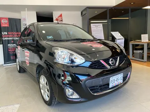 Nissan March Advance NAVI Aut usado (2018) color Negro precio $229,800
