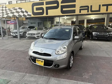 Nissan March Sense  Aut usado (2013) color Azul Electrico precio $123,000