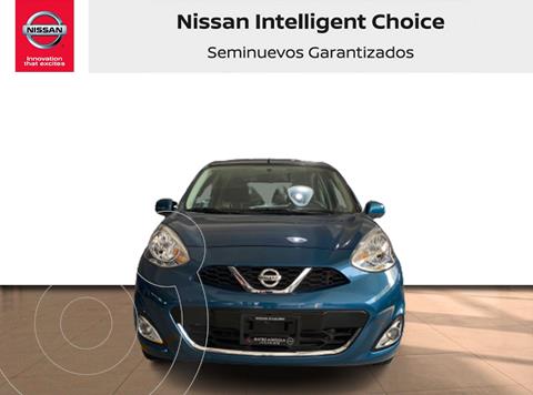 Nissan March Advance usado (2020) color Turquesa precio $233,000