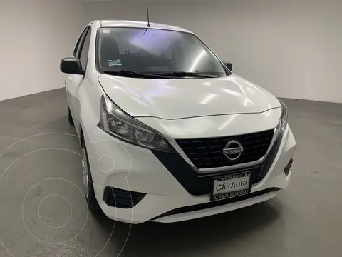 Nissan March Sense usado (2022) color Blanco financiado en mensualidades(enganche $53,000 mensualidades desde $6,000)
