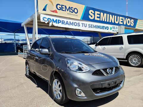 Nissan March ADVANCE NAVI TA usado (2017) color Gris precio $175,000