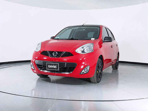 Nissan March Exclusive Aut usado (2020) color Rojo precio $256,999