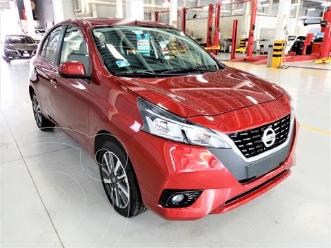 Nissan March Exclusive usado (2021) color Rojo precio $255,000