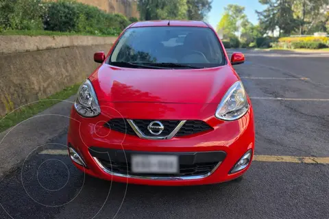 Nissan March Sense  Aut usado (2018) color Rojo precio $159,999