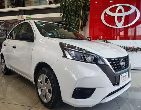 Nissan March Sense Aut usado (2023) color Blanco financiado en mensualidades(enganche $94,050 mensualidades desde $4,040)