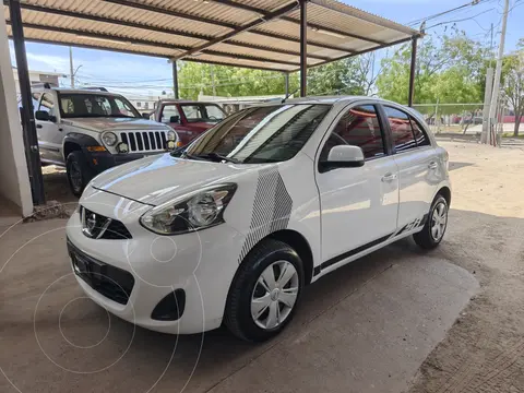 Nissan March Sense Aut usado (2018) color Blanco precio $158,000