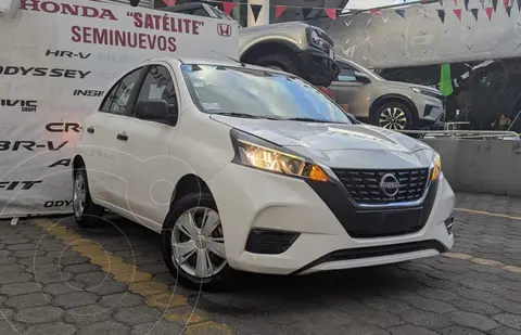Nissan March Sense Aut usado (2023) color Blanco financiado en mensualidades(enganche $93,960 mensualidades desde $4,131)