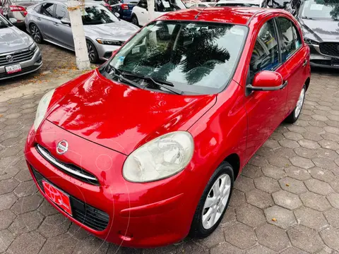 Nissan March Advance Aut usado (2012) color Rojo precio $107,000