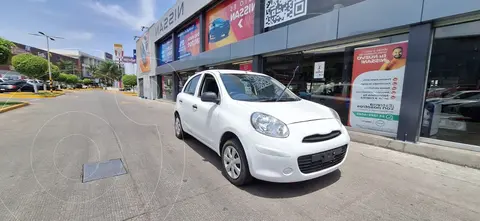 Nissan March Active Aire Ac usado (2018) color Blanco precio $155,000