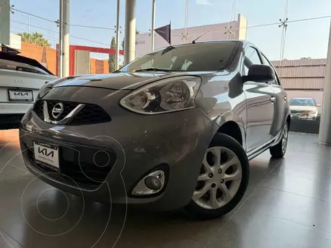 Nissan March Advance Aut usado (2017) color Gris precio $155,000