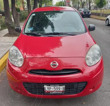 Nissan March Drive usado (2013) color Rojo precio $85,900