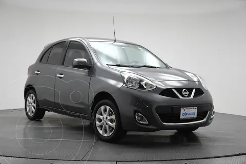 Nissan March Advance usado (2020) color Gris financiado en mensualidades(enganche $45,337 mensualidades desde $3,567)
