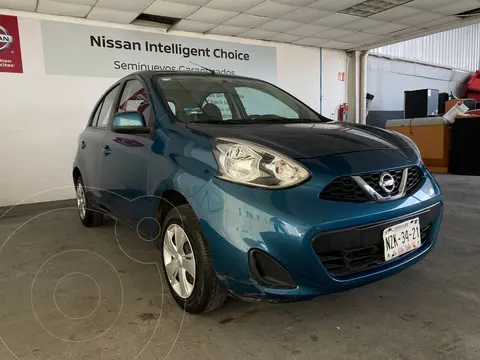 Nissan March Sense usado (2020) color Azul precio $235,800