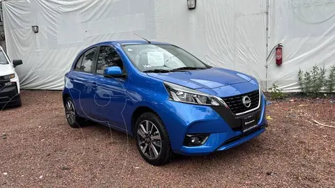 Nissan March Exclusive usado (2024) color Azul precio $309,000