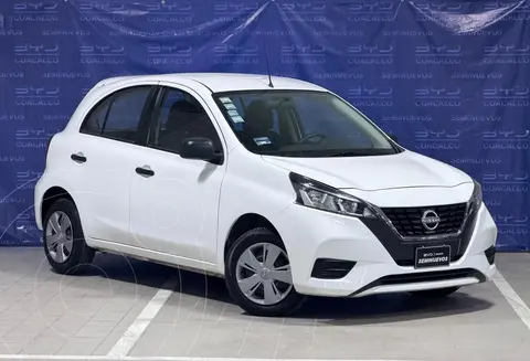 Nissan March Sense Aut usado (2018) color Blanco precio $239,800