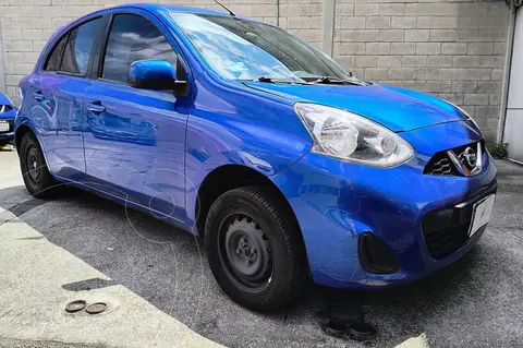 Nissan March Sense Aut usado (2014) color Azul precio $135,000