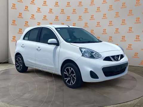 Nissan March Sense usado (2018) color Blanco precio $184,000