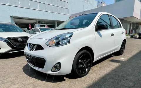 Nissan March Exclusive Aut usado (2020) color Blanco precio $249,900