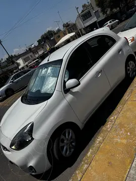 Nissan March Advance Aut usado (2014) color Blanco precio $120,000