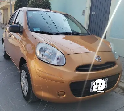 foto Nissan March Drive usado (2012) color Naranja precio $125,000