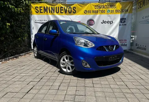 Nissan March Advance NAVI Aut usado (2018) color Azul precio $213,000
