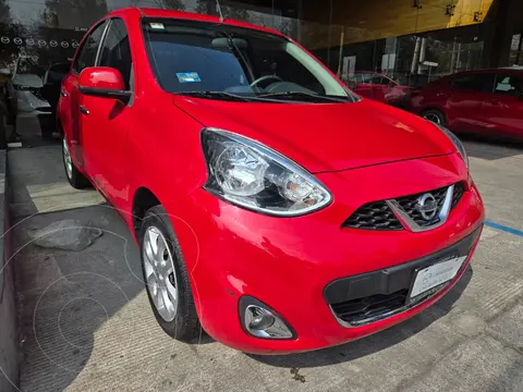 Nissan March Advance Aut usado (2018) color Rojo precio $197,000