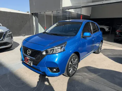 Nissan March EXCLUSIVE usado (2022) color NIS AZUL ZAFIRO precio $255,000