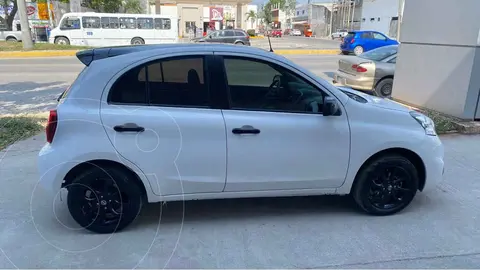 Nissan March Exclusive Aut usado (2020) color Blanco precio $250,000